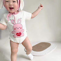 Load image into Gallery viewer, Baby Girls Print Rompers Wholesale 230326260
