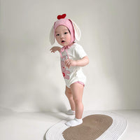 Load image into Gallery viewer, Baby Girls Print Rompers Wholesale 230326260
