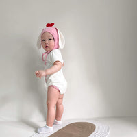 Load image into Gallery viewer, Baby Girls Print Rompers Wholesale 230326260
