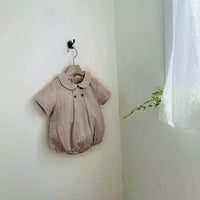 Load image into Gallery viewer, Baby Unisex Solid Color Rompers Wholesale 230326276
