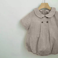 Load image into Gallery viewer, Baby Unisex Solid Color Rompers Wholesale 230326276
