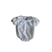 Load image into Gallery viewer, Baby Girls Solid Color Bow Rompers Wholesale 230326283
