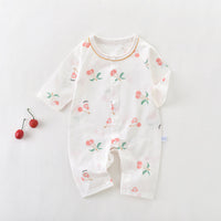 Load image into Gallery viewer, Baby Girls Fruit Print Jumpsuits Wholesale 230326316
