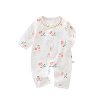 Load image into Gallery viewer, Baby Girls Fruit Print Jumpsuits Wholesale 230326316
