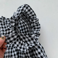 Load image into Gallery viewer, Baby Girls Checked Rompers Wholesale 230326335
