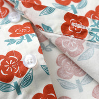 Load image into Gallery viewer, 2 Pieces Set Baby Kid Boys Flower Bow Print Shirts And Solid Color Shorts Wholesale 230326360
