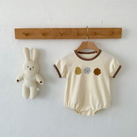 Load image into Gallery viewer, Baby Unisex Color-blocking Cartoon Print Rompers Wholesale 230326377
