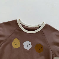 Load image into Gallery viewer, Baby Unisex Color-blocking Cartoon Print Rompers Wholesale 230326377
