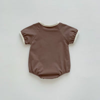 Load image into Gallery viewer, Baby Unisex Color-blocking Cartoon Print Rompers Wholesale 230326377
