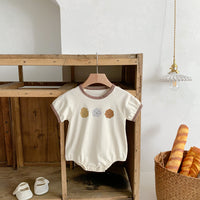 Load image into Gallery viewer, Baby Unisex Color-blocking Cartoon Print Rompers Wholesale 230326377
