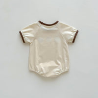 Load image into Gallery viewer, Baby Unisex Color-blocking Cartoon Print Rompers Wholesale 230326377
