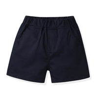 Load image into Gallery viewer, 2 Pieces Set Baby Kid Boys Plant Print Shirts And Solid Color Shorts Wholesale 230326380
