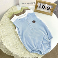 Load image into Gallery viewer, Baby Unisex Expression Print Rompers Wholesale 230326381
