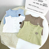 Load image into Gallery viewer, Baby Unisex Expression Print Rompers Wholesale 230326381
