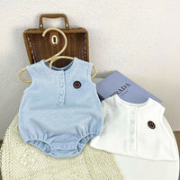 Load image into Gallery viewer, Baby Unisex Expression Print Rompers Wholesale 230326381
