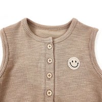 Load image into Gallery viewer, Baby Unisex Expression Print Rompers Wholesale 230326381
