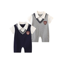 Load image into Gallery viewer, Baby Boys Color-blocking Rompers Wholesale 230326390
