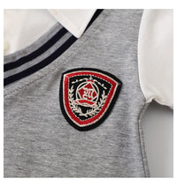 Load image into Gallery viewer, Baby Boys Color-blocking Rompers Wholesale 230326390
