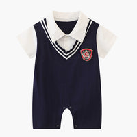 Load image into Gallery viewer, Baby Boys Color-blocking Rompers Wholesale 230326390
