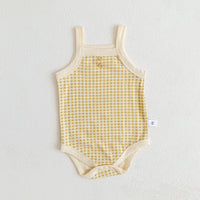 Load image into Gallery viewer, Baby Girls Checked Rompers Wholesale 230326401
