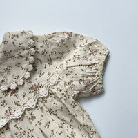 Load image into Gallery viewer, Baby Girls Flower Print Rompers Wholesale 230326405
