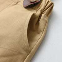 Load image into Gallery viewer, 2 Pieces Set Baby Kid Boys Dressy Bow Print Shirts And Solid Color Rompers Wholesale 230326417
