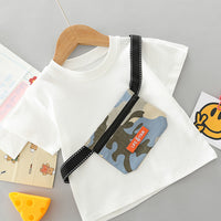 Load image into Gallery viewer, 2 Pieces Set Baby Kid Boys Camo T-Shirts And Shorts Wholesale 23032807
