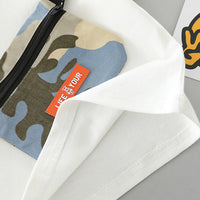Load image into Gallery viewer, 2 Pieces Set Baby Kid Boys Camo T-Shirts And Shorts Wholesale 23032807
