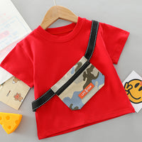Load image into Gallery viewer, 2 Pieces Set Baby Kid Boys Camo T-Shirts And Shorts Wholesale 23032807
