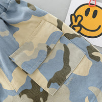 Load image into Gallery viewer, 2 Pieces Set Baby Kid Boys Camo T-Shirts And Shorts Wholesale 23032807
