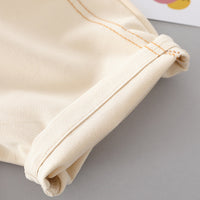 Load image into Gallery viewer, 2 Pieces Set Baby Kid Unisex Cartoon Tops And Solid Color Shorts Wholesale 23032812
