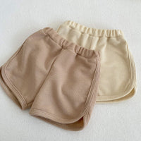 Load image into Gallery viewer, 2 Pieces Set Baby Unisex Letters Cartoon T-Shirts And Solid Color Shorts Wholesale 230328125
