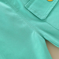 Load image into Gallery viewer, 2 Pieces Set Baby Kid Unisex Cartoon Print T-Shirts And Solid Color Shorts Wholesale 23032814
