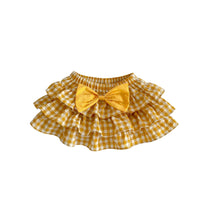 Load image into Gallery viewer, Baby Girls Checked Bow Shorts Wholesale 230328149
