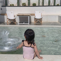 Load image into Gallery viewer, Baby Kid Girls Flower Print Rompers Swimwears Wholesale 230328156
