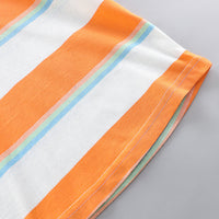 Load image into Gallery viewer, 2 Pieces Set Baby Kid Unisex Striped T-Shirts And Cartoon Jumpsuits Wholesale 23032816
