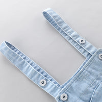 Load image into Gallery viewer, 2 Pieces Set Baby Kid Unisex Striped T-Shirts And Cartoon Jumpsuits Wholesale 23032816
