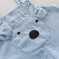 Load image into Gallery viewer, 2 Pieces Set Baby Kid Unisex Striped T-Shirts And Cartoon Jumpsuits Wholesale 23032816
