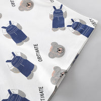 Load image into Gallery viewer, 2 Pieces Set Baby Kid Boys Cartoon Print T-Shirts And Solid Color Shorts Wholesale 23032818
