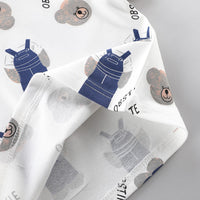 Load image into Gallery viewer, 2 Pieces Set Baby Kid Boys Cartoon Print T-Shirts And Solid Color Shorts Wholesale 23032818
