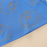 Load image into Gallery viewer, 2 Pieces Set Baby Kid Boys Cartoon Print Polo Shirts And Solid Color Shorts Wholesale 23032819
