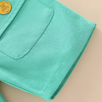 Load image into Gallery viewer, 2 Pieces Set Baby Kid Boys Cartoon Print Polo Shirts And Solid Color Shorts Wholesale 23032819
