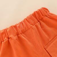 Load image into Gallery viewer, 2 Pieces Set Baby Kid Boys Cartoon Print Polo Shirts And Solid Color Shorts Wholesale 23032819
