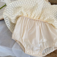 Load image into Gallery viewer, Baby Girls Solid Color Rompers Wholesale 230328194
