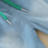 Load image into Gallery viewer, 2 Pieces Set Baby Kid Boys Letters Cartoon Print T-Shirts And Solid Color Shorts Wholesale 23032827
