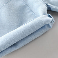 Load image into Gallery viewer, 2 Pieces Set Baby Kid Boys Striped Car Print T-Shirts And Embroidered Shorts Wholesale 23032828
