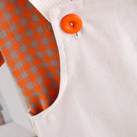Load image into Gallery viewer, 2 Pieces Set Baby Kid Boys Checked Shirts And Solid Color Rompers Wholesale 230328309
