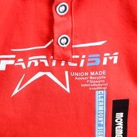 Load image into Gallery viewer, 2 Pieces Set Baby Kid Girls Letters Cartoon Print Polo Shirts And Solid Color Shorts Wholesale 230328317
