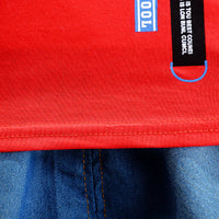 Load image into Gallery viewer, 2 Pieces Set Baby Kid Girls Letters Cartoon Print Polo Shirts And Solid Color Shorts Wholesale 230328317
