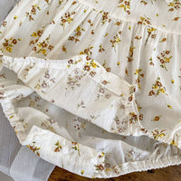 Load image into Gallery viewer, Baby Girls Flower Print Rompers Wholesale 230328321

